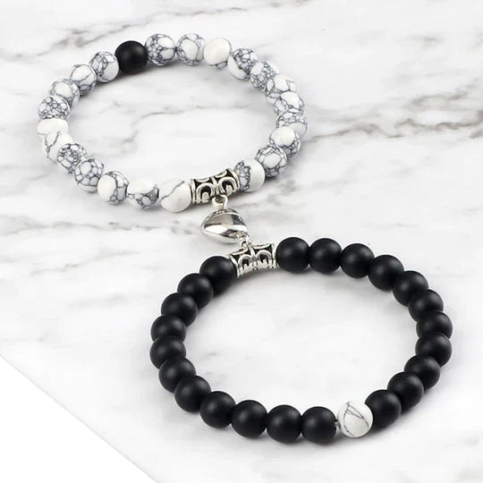 VALENTINE'S OFFER: | Magnetic Heart Bracelets for Couples