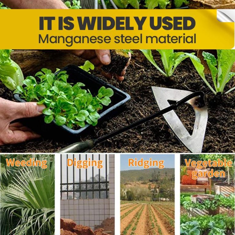 Gardeni™ - Hardened all-steel hollow hoe