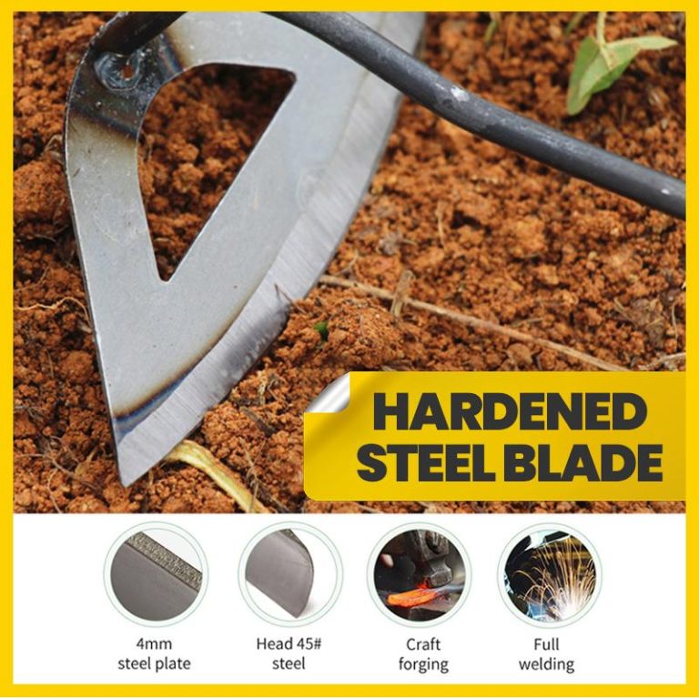 Gardeni™ - Hardened all-steel hollow hoe