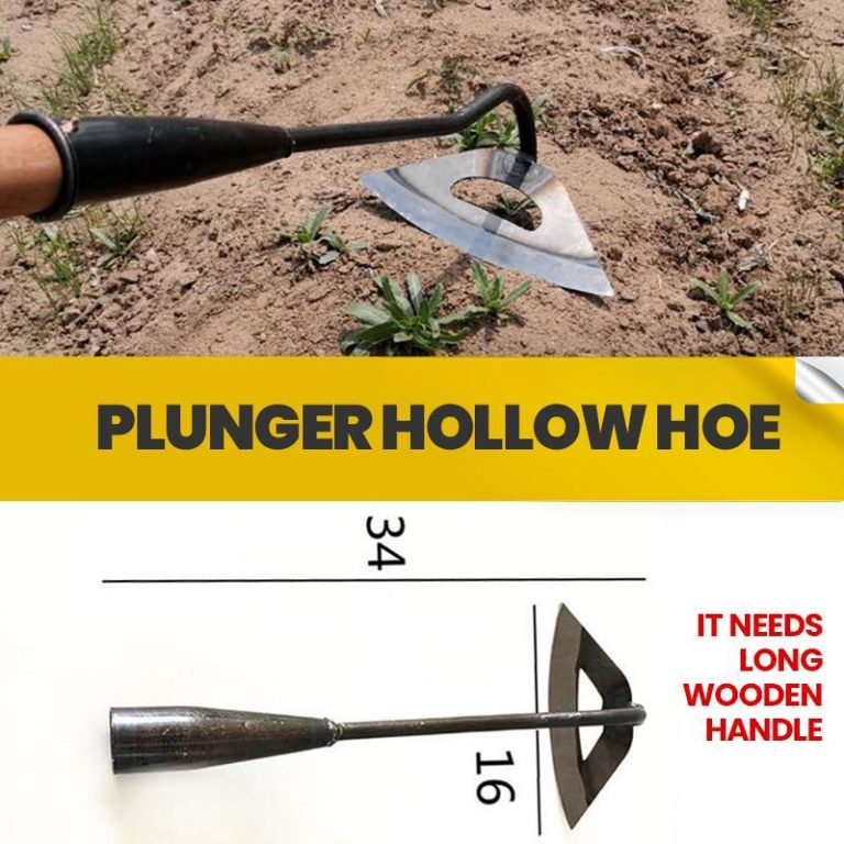 Gardeni™ - Hardened all-steel hollow hoe