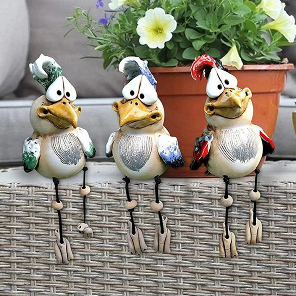 1+1 FREE | Cuckoo™ - Funny chicken resin garden decoration