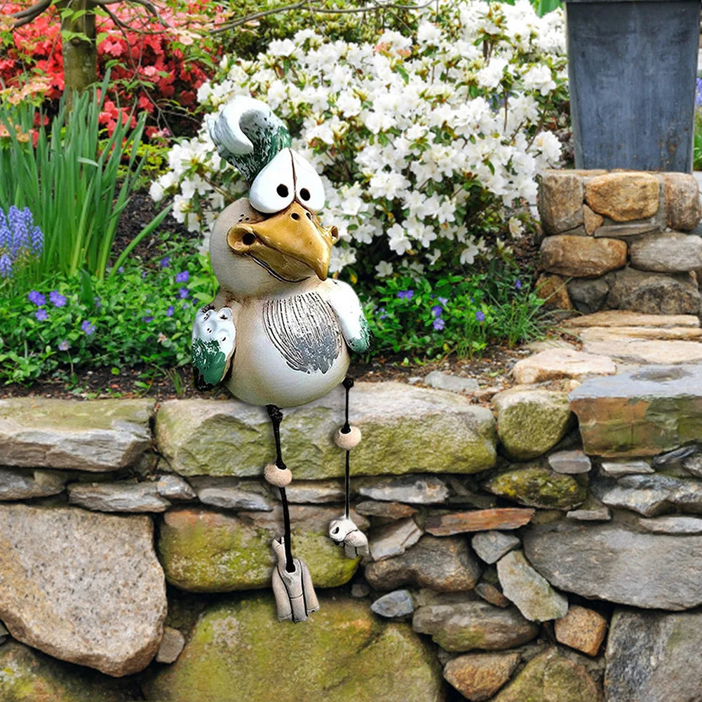 1+1 FREE | Cuckoo™ - Funny chicken resin garden decoration