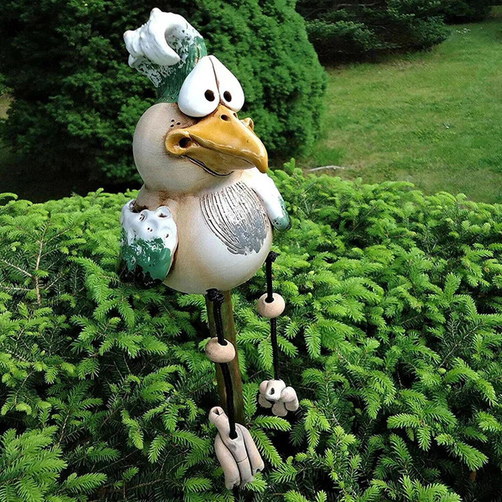 1+1 FREE | Cuckoo™ - Funny chicken resin garden decoration