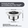1+1 Free| FlexSink™ - 3-in-1 sink aid and stopper with pressure function