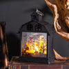 Illuminova Vintage Halloween Lantern with Flameless Candle - Set of 4