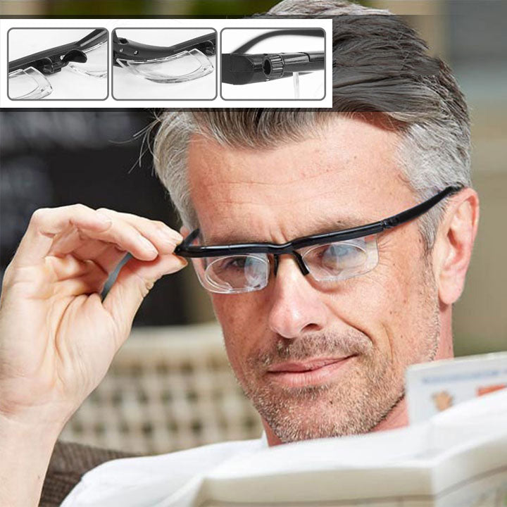 ViewEase™ - The revolutionary glasses with adjustable lenses