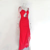 Avana Sexy Lace-Up Backless Dress