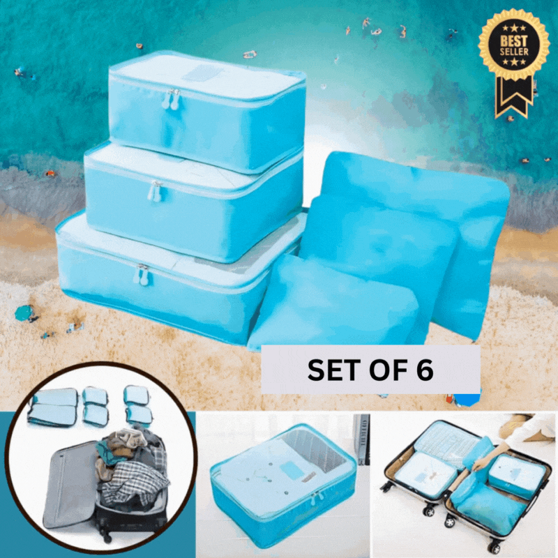 TravelOrganizer™ - Portable packing cubes for luggage