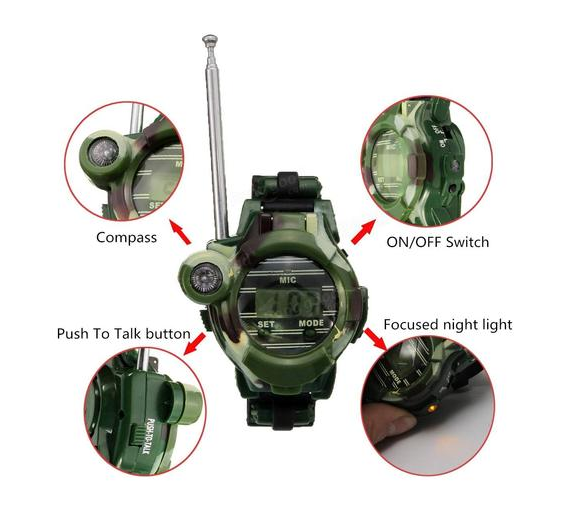 Survival Walkie Talkie Watch