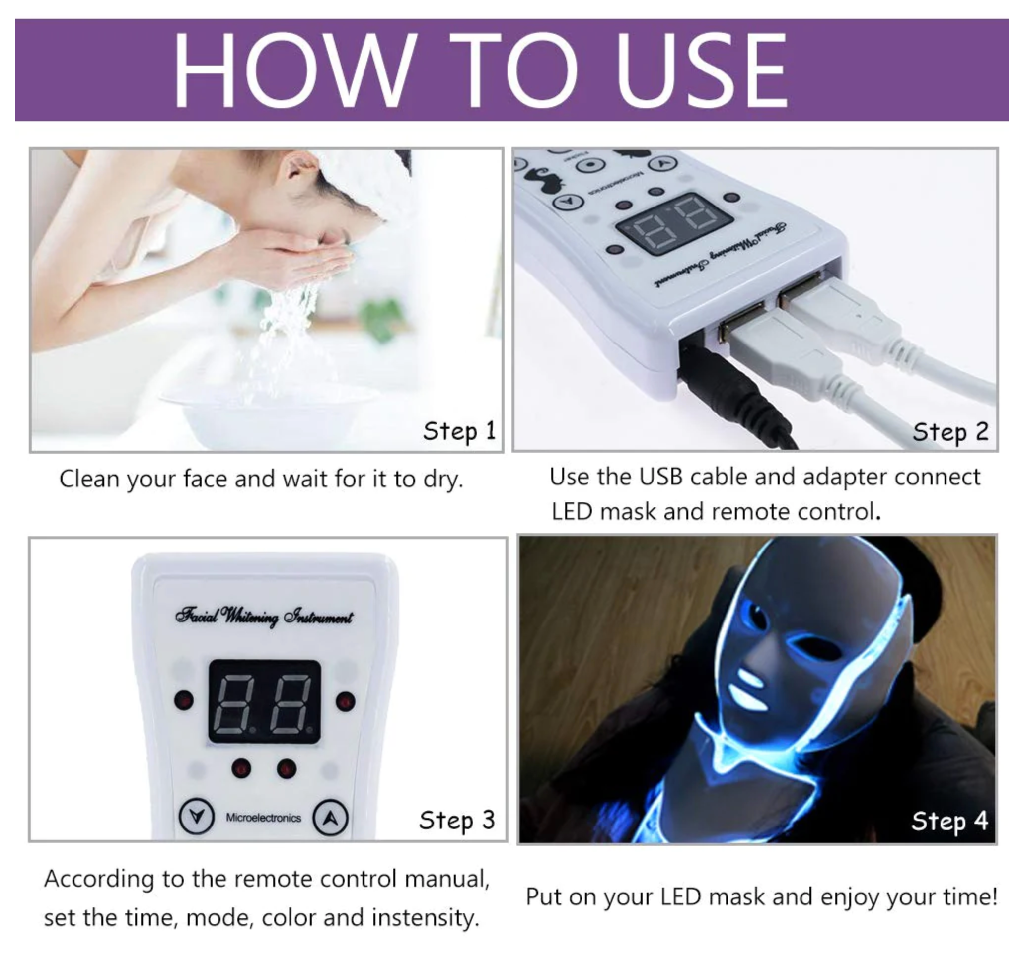 LED Light Therapy Mask