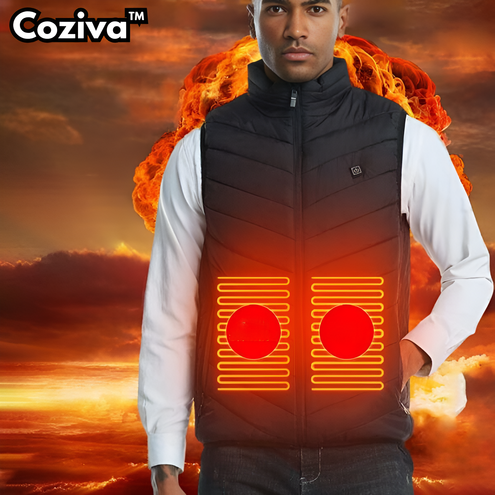 Coziva™ | Heated vest (unisex)