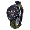 Multifunction Survival Paracord Bracelet Watch