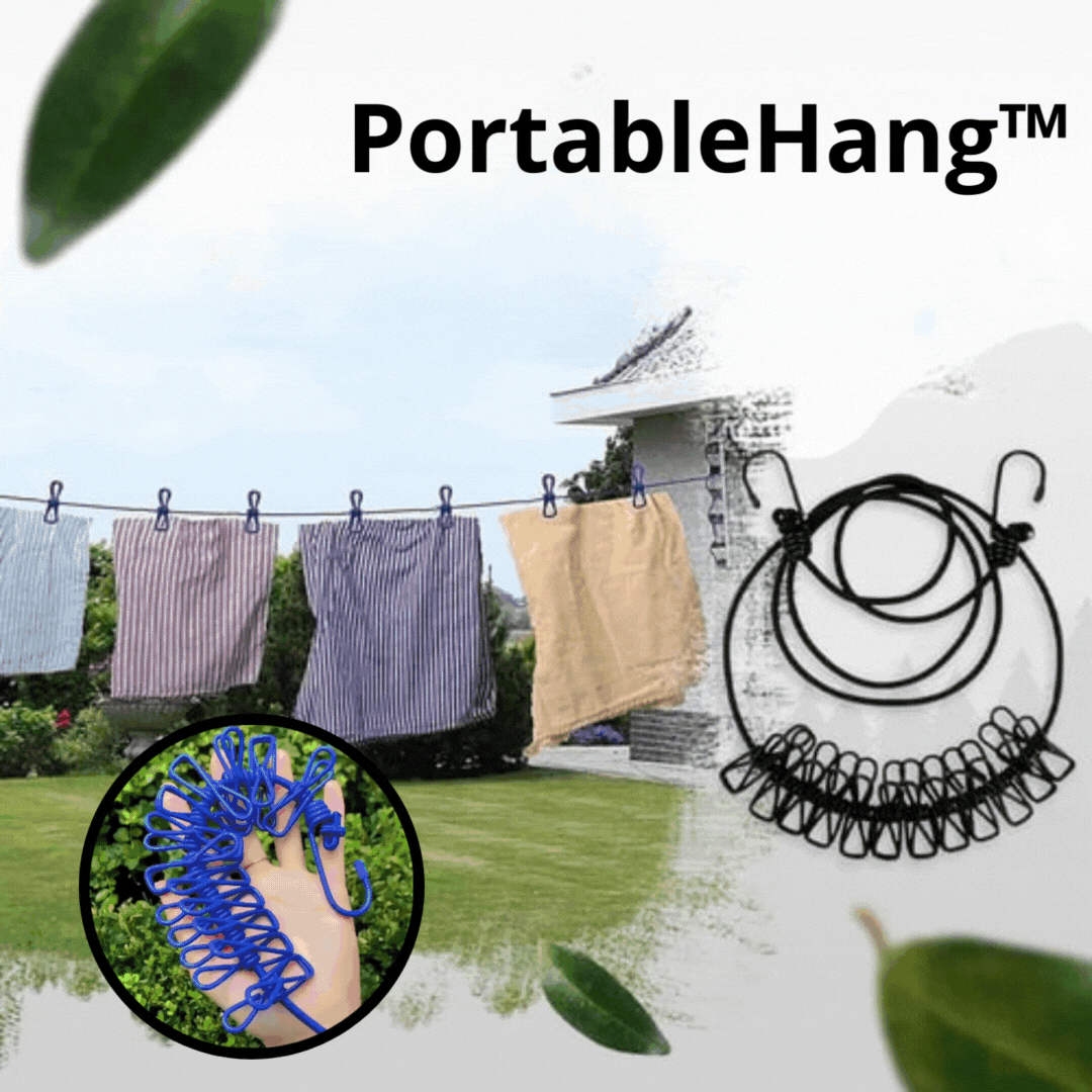 1+1 Free | PortableHang™ - Portable clothesline