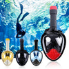Full Face Diving Mask Snorkel Swimming Set.