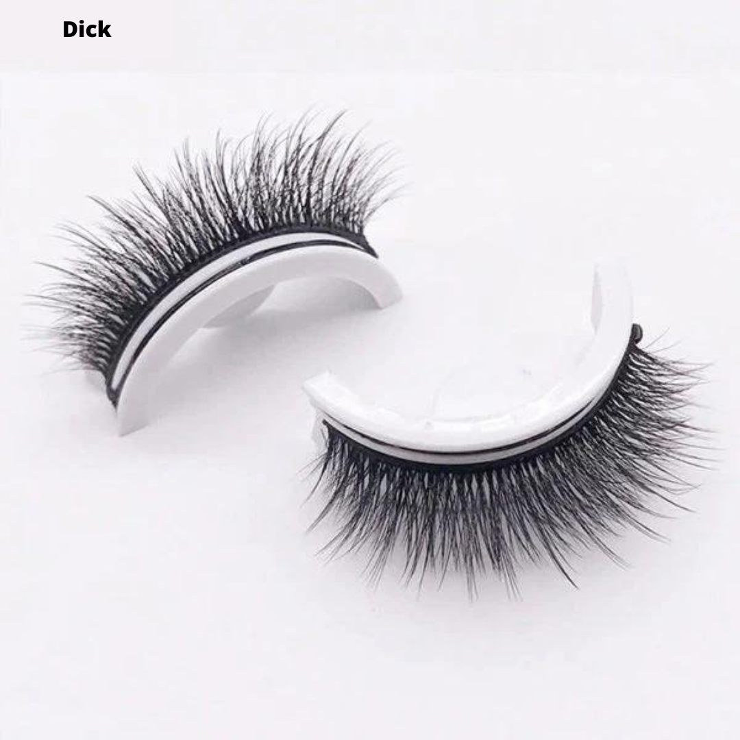 Effortless Glam | Reusable Self-Adhesive Eyelashes for Instant Volume & Drama