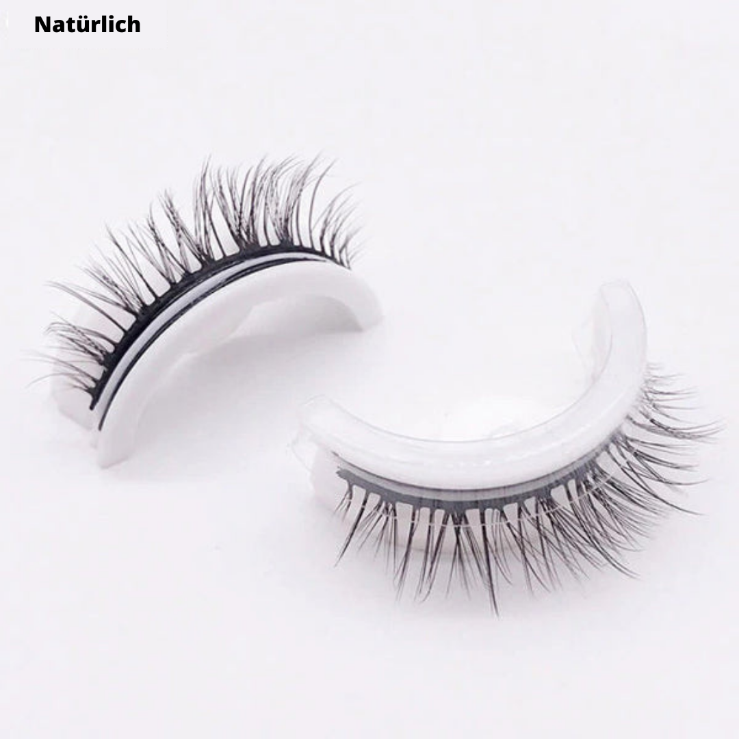 Effortless Glam | Reusable Self-Adhesive Eyelashes for Instant Volume & Drama