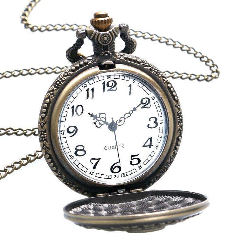 Skull Design Pocket Watch