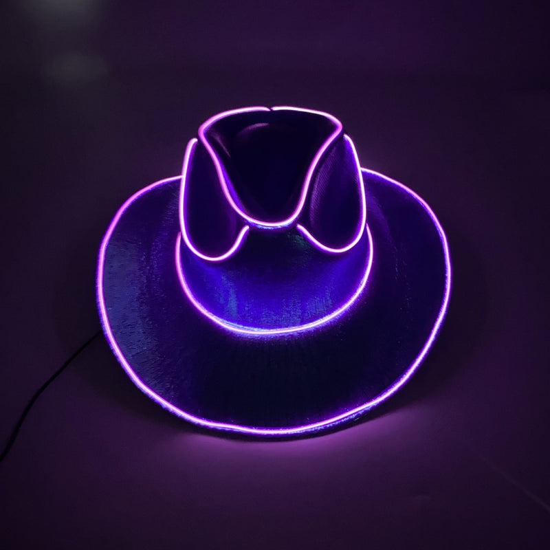 Partyhat™ - Lokahat LED Cowboy Party Hat