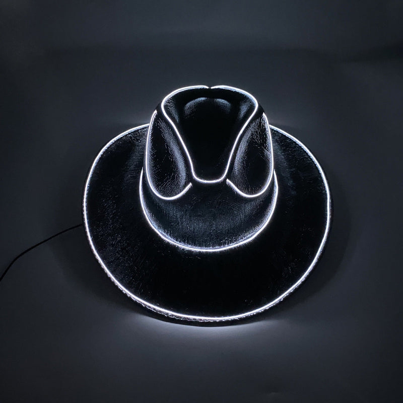 Partyhat™ - Lokahat LED Cowboy Party Hat