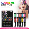 Kolocomb Temporary Hair Coloring Chalk Comb | Set of 10 Colors