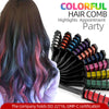 Kolocomb Temporary Hair Coloring Chalk Comb | Set of 10 Colors
