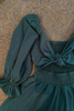 Meridith Women's Spring Dress with Tie Rope Belt