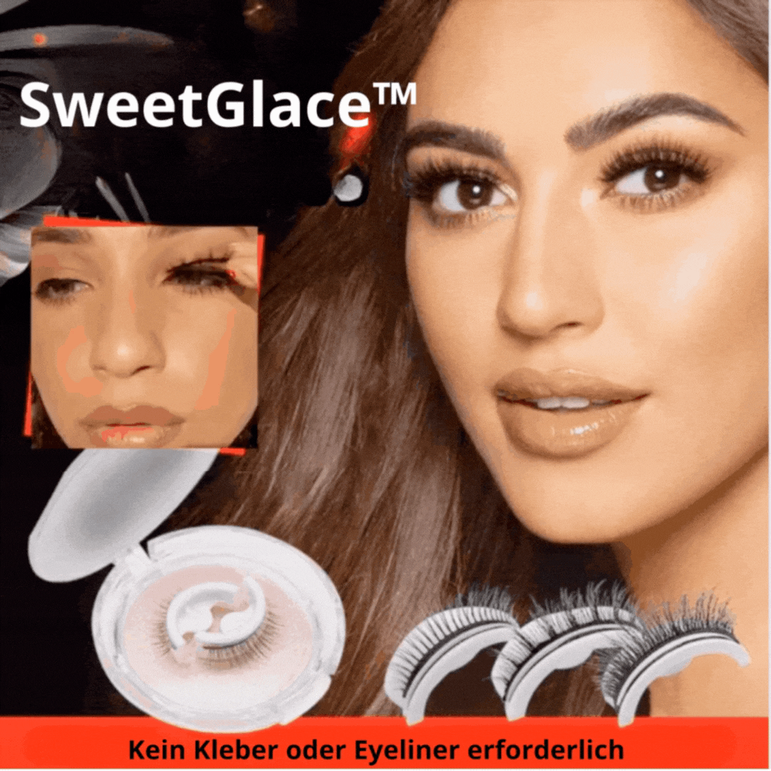 1+2 FREE - SweetGlace™ Reusable self-adhesive eyelashes【Last day discount】
