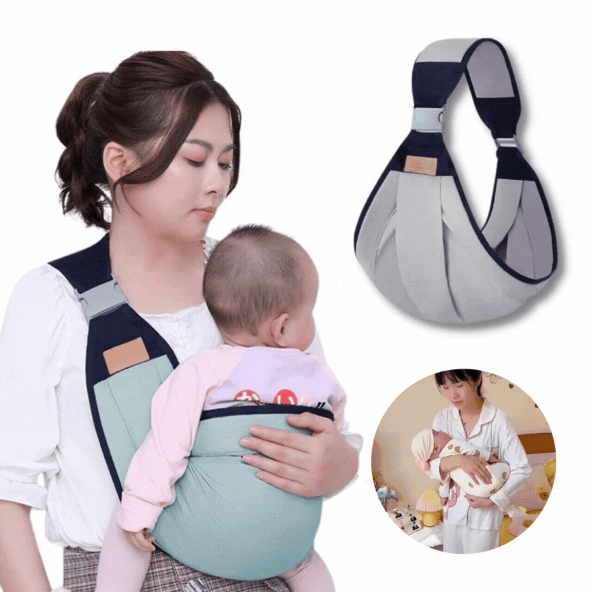 BubSling™ - Simple, pain-free baby carrier with snap closure 【Last day discount】