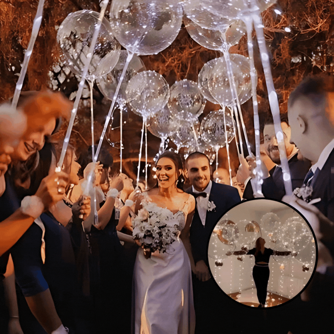5+5 FREE | PartyBalloon™ Reusable LED Balloons