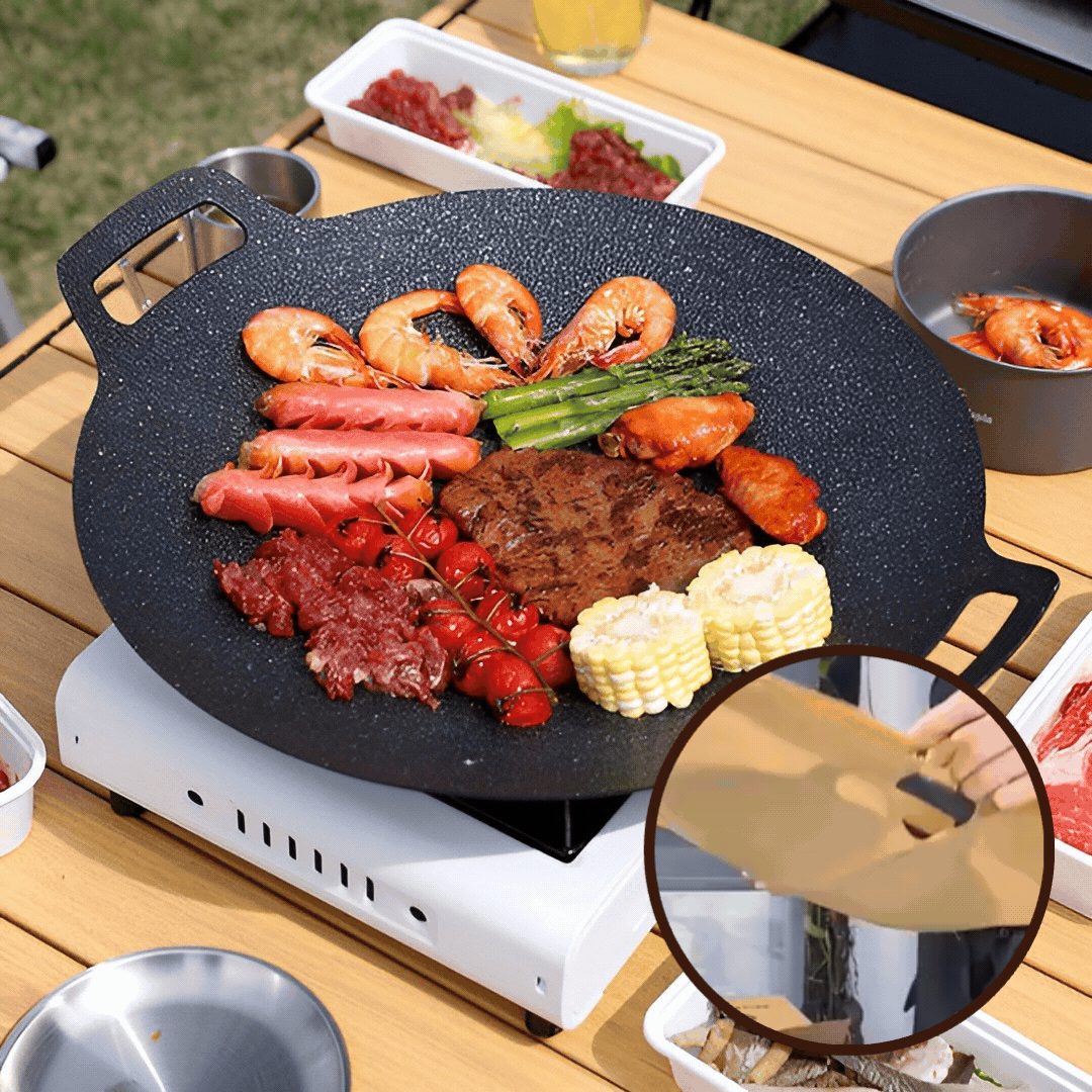GrillXpert™ | Non-stick stone grill pan