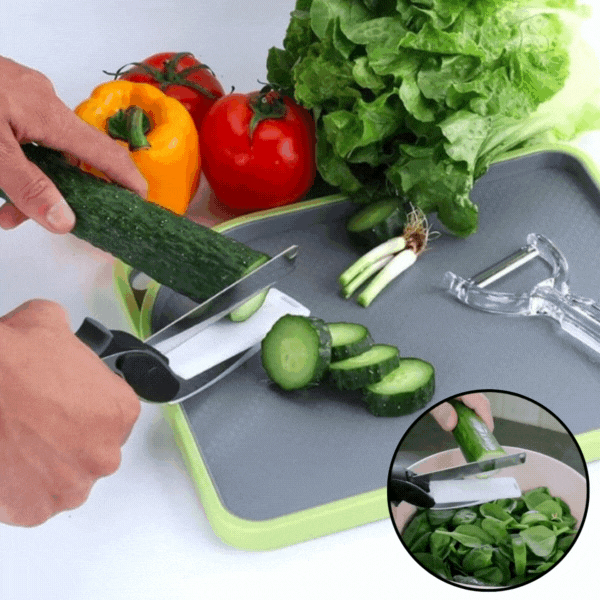 EasySlice™ 2 in 1 kitchen scissors | 50% discount