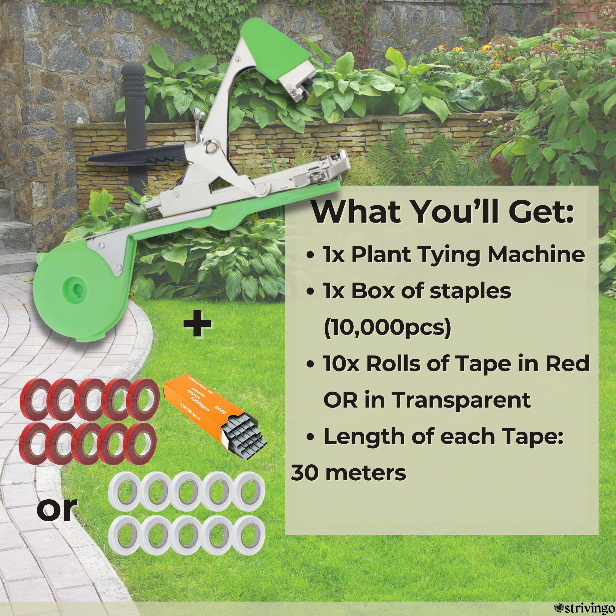 GardenTapetool™ - Plant Tying Tool