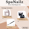 LAST DAY ! SpaNailz™ 3 in 1 Nail Repair Set | incl. Brush & UV Lamp