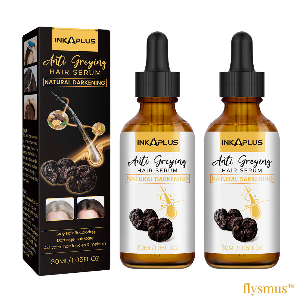 flysmus™ INKAPLUS Anti-Grey Hair Serum | 1+1 FREE