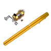 Mini Telescopic Pocket Pen Fishing Rod + Reel.