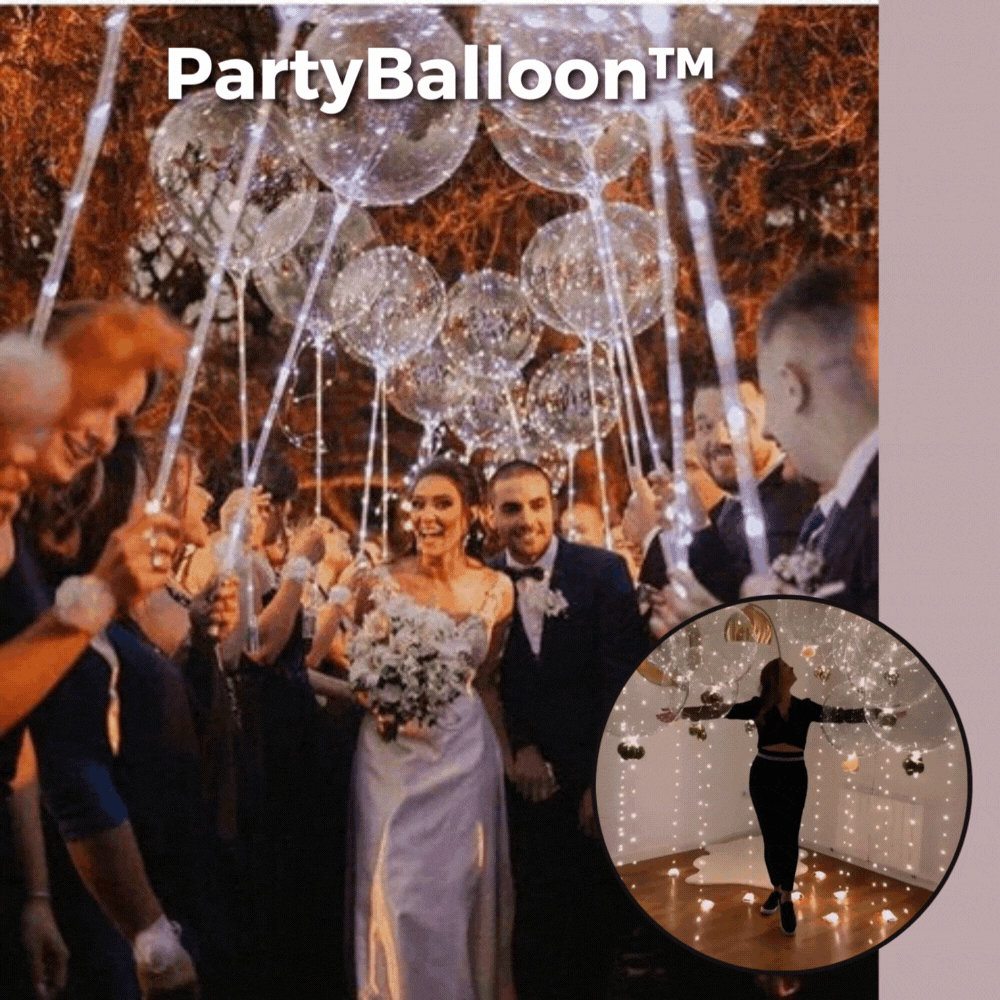(5+5 FREE) PartyBalloon™ - Reusable LED balloons