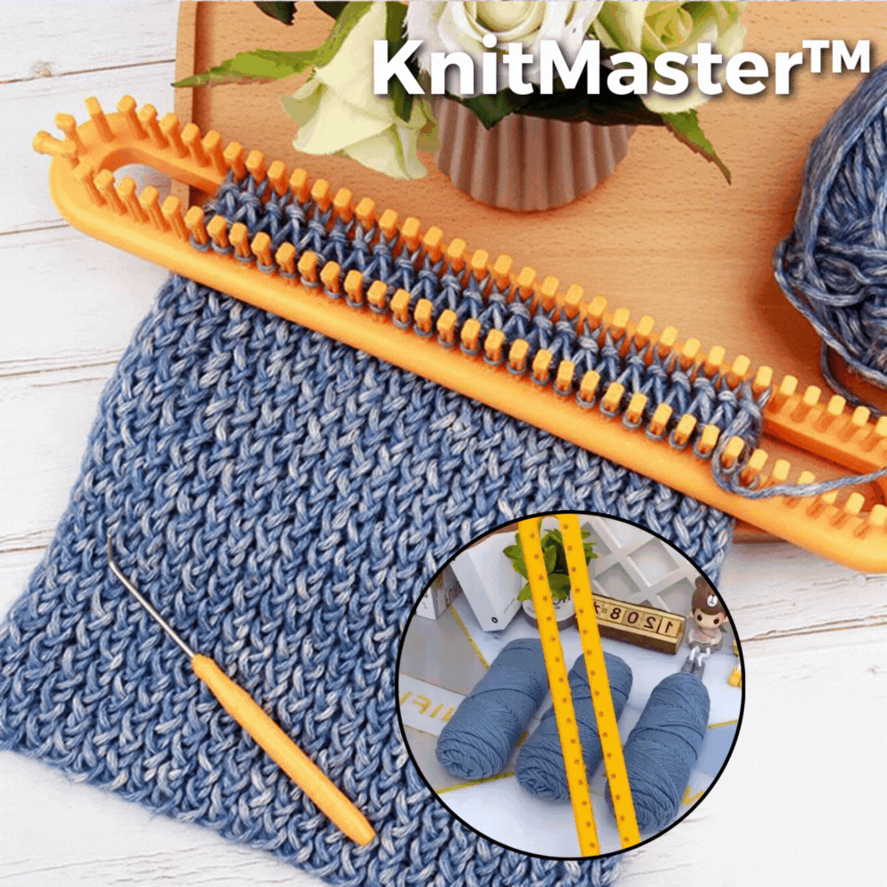 KnitMaster™ - Knitting loom set