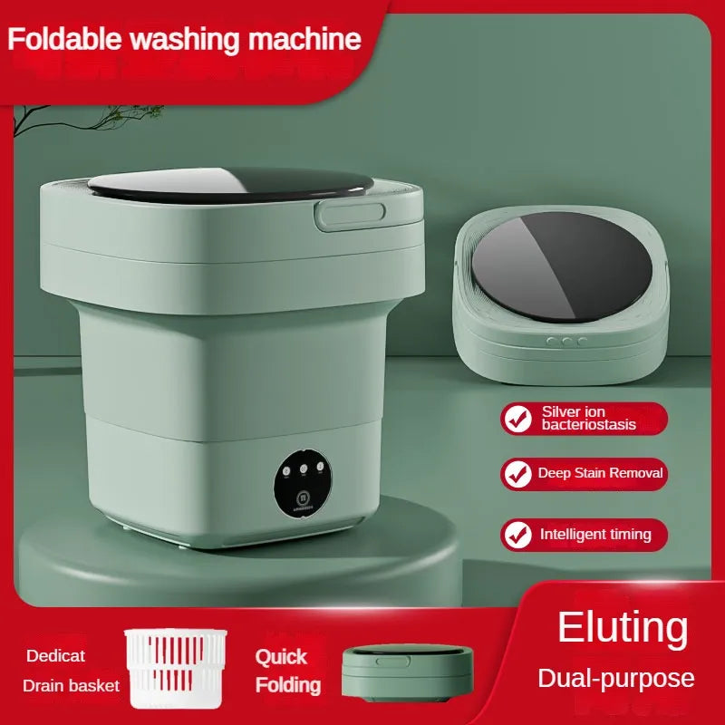 SwirlSpin Mini drainable washing machine