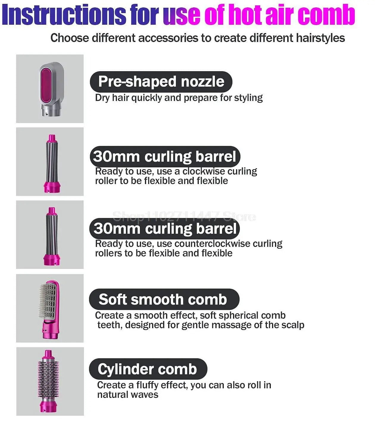 Instyler™ - The 5-in-1 hair styler pro