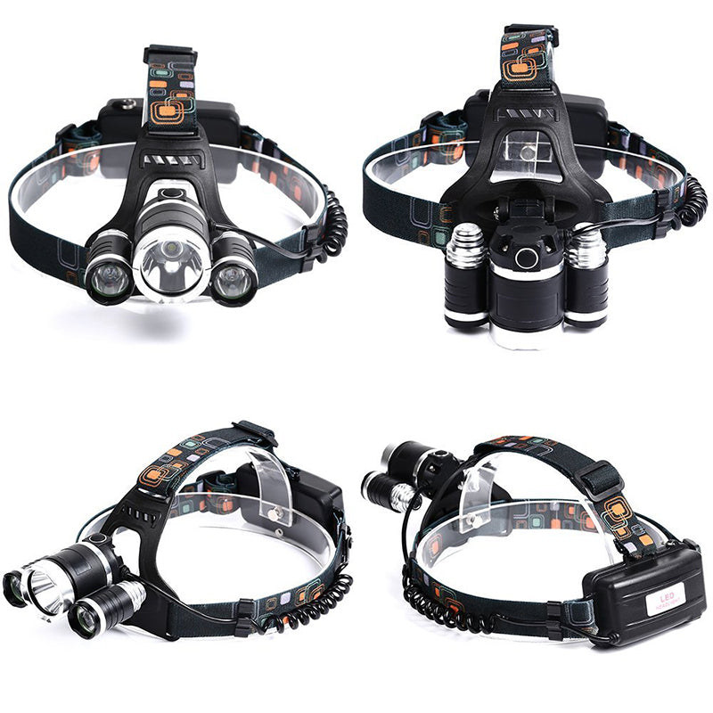 Headlight Head Lamp 13000 Lumens  LED 4 Modes