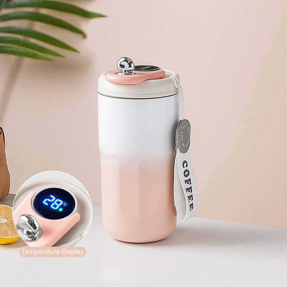 SmartCup™ - 420ml thermos flask with LED temperature display [last day discount]