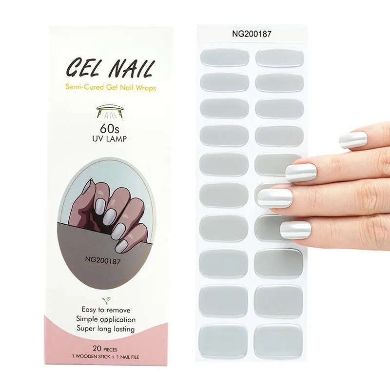 InstaChic™ - 20 pieces UV gel nail foils