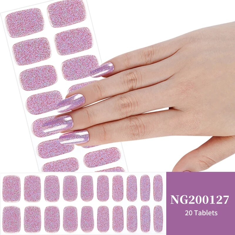 InstaChic™ - 20 pieces UV gel nail foils