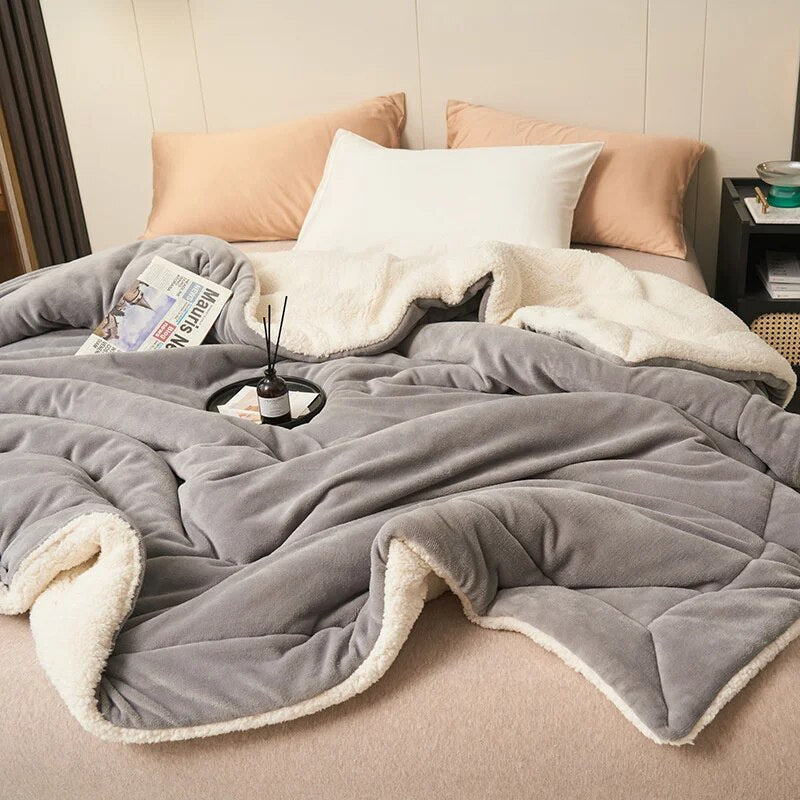 VeluWool | Double-sided blanket for sofa or bed