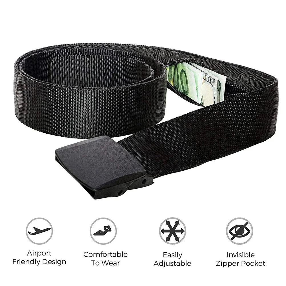 Travel Belt Hidden Wallet