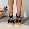 Feline™ - Orthopaedic sandals with wedge heel