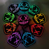 Purnin Halloween Neon LED Purge Mask