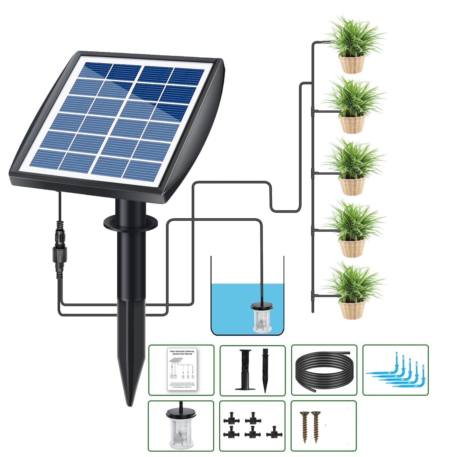 () SolarWatering™ - Never worry about your plants again!
