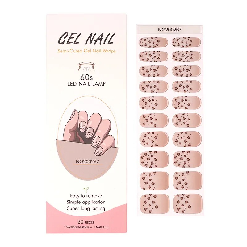 InstaChic™ - 20 pieces UV gel nail foils