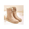 Ohio - Waterproof calfskin boots with wool lining